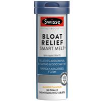 Swisse Bloat Relief Smart Melt 30 Tablets