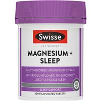 Swisse Ultiboost Magnesium + Sleep 120 Tablets