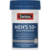 Swisse Mens Multivitamin 50+ 60 Tablets