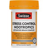 Swisse Ultiboost Stress Control Nootropics 60 Tabs