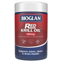 Bioglan Red Krill Oil 500mg 120 Soft Capsules