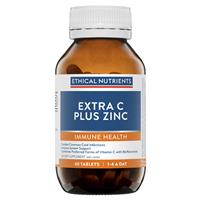 Ethical Nutrients Extra C Plus Zinc 60 Tablets