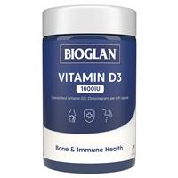 Bioglan Vitamin D3 1000IU 250 Capsules