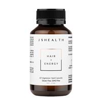 JSHEALTH Hair + Energy Formula 60 Capsules