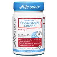 Life-Space Probiotic + Cholesterol Support 50 Capsules