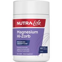 Nutra-Life Magnesium Hi-Zorb 60 Capsules