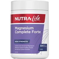 Nutra-Life Magnesium Complete Forte 300 Capsules Exclusive Size