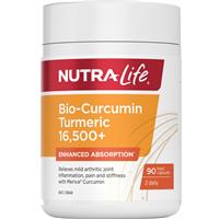 Nutra-Life Bio-Curcumin 16500+ 90 Capsules Exclusive Size