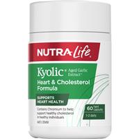 Nutra-Life Kyolic Aged Garlic Extract Heart & Cholesterol Formula 60 Capsules