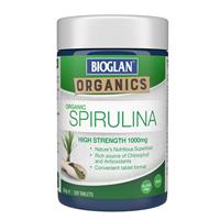 Bioglan Organic Spirulina 1000mg 200 Tablets