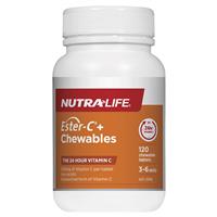 Nutra-Life Ester C Chewables 120 Tablets