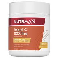 Nutra-Life Rapid-C 1000Mg 60 Tablets