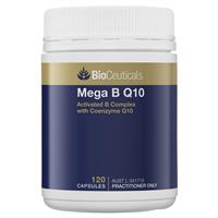 Bioceuticals Mega B Q10 120 Capsules