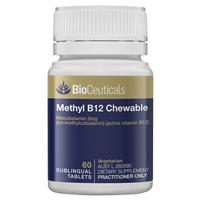 BioCeuticals Methyl B12 Chewable 60 Tablets