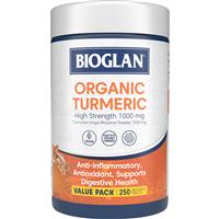 Bioglan Turmeric 1000mg 250 Tablets Exclusive Size