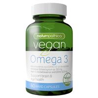 Naturopathica Vegan Omega 3 60 Capsules