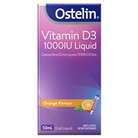 Ostelin Vitamin D3 1000IU Liquid 50ml