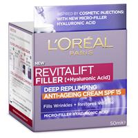 L’Oreal Paris Revitalift Filler SPF 15 Day Cream 50ml