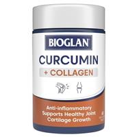 Bioglan Curcumin Plus Collagen 60 Tablets