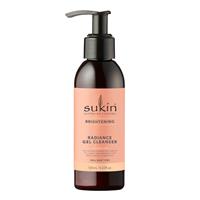 Sukin Brightening Radiance Gel Cleanser Pump 125ml