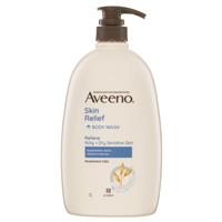 Aveeno Skin Relief Moisturising Fragrance Free Body Wash 1L