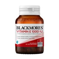 Blackmores Vitamin E 1000IU 30 Capsules