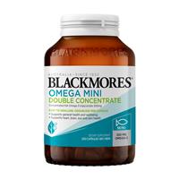 Blackmores Omega Mini Double Concentrate 200 Capsules