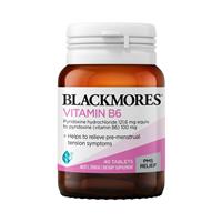 Blackmores Vitamin B6 100mg 40 Tablets