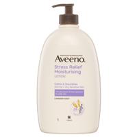 Aveeno Stress Relief Moisturising Lavender Scent Body Lotion 1L