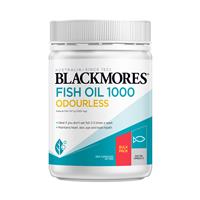 Blackmores Odourless Fish Oil 1000mg 500 Capsules Exclusive Size