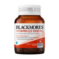 Blackmores Vitamin D3 1000IU 60 Capsules