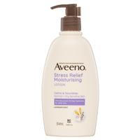 Aveeno Stress Relief Moisturising Lavender Scent Body Lotion 354ml