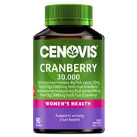 Cenovis Cranberry 30,000mg 90 Capsules Exclusive Size