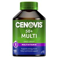 Cenovis Once Daily 50+ Multi Vitamins & Minerals 100 Capsules