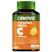 Cenovis Mega C 1000mg Orange Flavour 60 Tablets