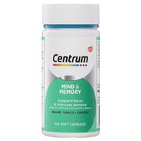 Centrum Mind & Memory 100 Capsules