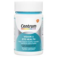 Centrum Vision and Eye Health 50 Capsules