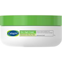 Cetaphil Face Rich Hydrating Night Cream with Hyaluronic Acid 48g