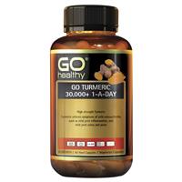 GO Healthy Turmeric 30000+ 1 A Day 60 Vege Capsules