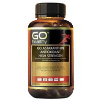 GO Healthy Astaxanthin Antioxidant High Strength 90 Soft Capsules Exclusive Size