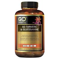 GO Healthy Turmeric & Glucosamine 120 Vege Capsules