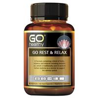 Go Healthy Rest & Relax 60 Vegan Capsules