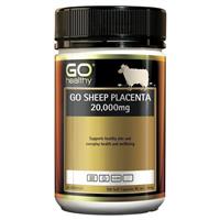 Go Healthy Sheep Placenta 20000mg 100 Soft Capsules Exclusive Size