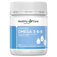 Healthy Care Ultimate Omega 3-6-9 200 Capsules