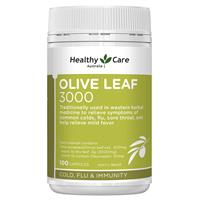 Healthy Care Olive Leaf Extract 3000mg 100 Capsules