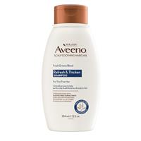 Aveeno Fresh Greens Blend Natural Volumising Shampoo for Fine Hair 354mL