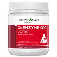 Healthy Care CoEnzyme Q10 50mg 200 Capsules