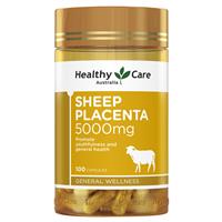 Healthy Care Sheep Placenta 5000mg 100 Capsules