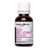 Healthy Care Kids Zinc + Vitamin C Liquid 25ml