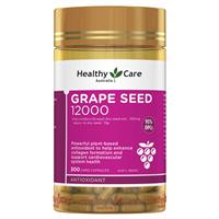 Healthy Care Grape Seed Extract 12000 300 Capsules